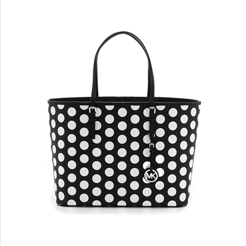 Jet Set Travel Polkadot Medium Tote